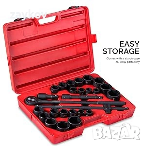 Neiko 02499A CR-V Drive (27 части), 3/4", снимка 3 - Гедорета - 53478244