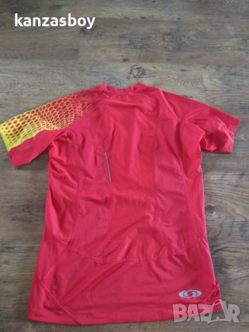 salomon - страхотна мъжка тениска КАТО НОВА 100% оригинал точни размери дължина - 68см. ширина под, снимка 8 - Тениски - 41621897