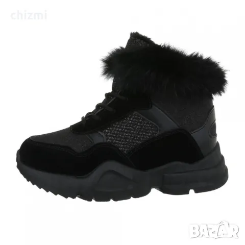 Дамски боти с подплата R-408B, снимка 2 - Дамски боти - 47492646