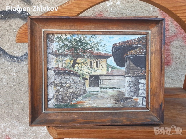 две рамкирани картини на тема Копривщица , снимка 4 - Картини - 53796937