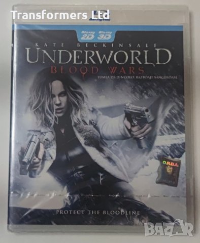Blu-ray-Underworld-Blood Wars 3D+2D, снимка 1