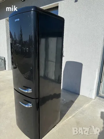 +гаранция Черен Ретро Хладилник Gorenje SMEG, снимка 5 - Хладилници - 49374170