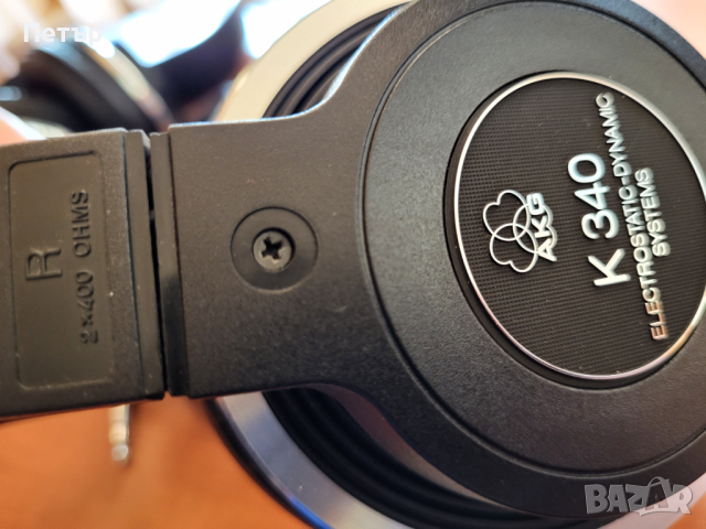AKG K340 слушалки, снимка 10 - Слушалки и портативни колонки - 44740383