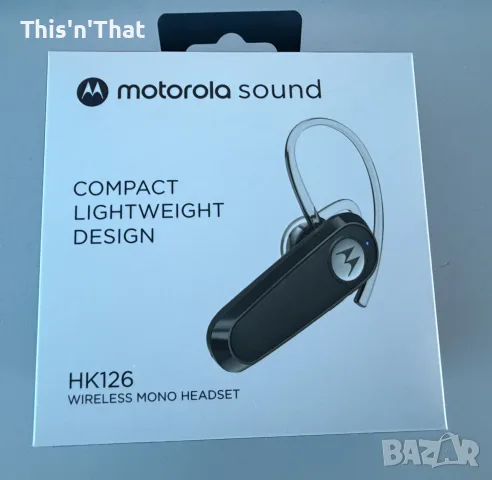 Motorola Sound HK126 Bluetooth Headset, снимка 2 - Bluetooth слушалки - 55922302