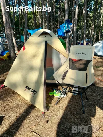 Олекотен Сгъваем стол за къмпинг и преходи PeakPath Moon Chair, снимка 8 - Къмпинг мебели - 55733000