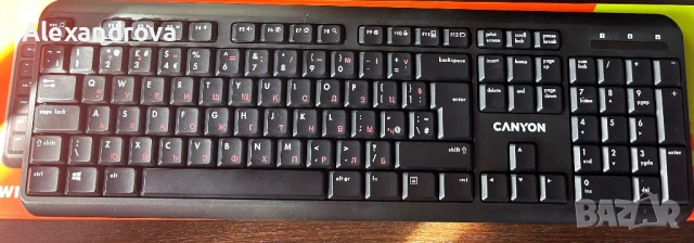 Безжична клавиатура Canyon W20, снимка 3 - Клавиатури и мишки - 53712538
