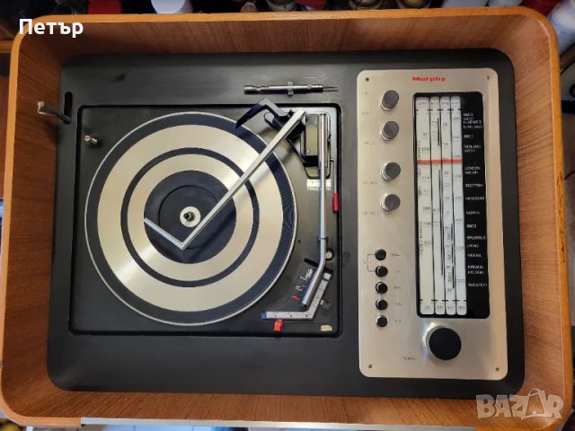Радио Грамофон Garrard 2025TC- MURPFY A960SR stereo cube 1968г, снимка 2 - Грамофони - 48449487