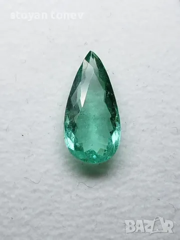 Параиба турмалин с кристално чист синьо-зелен цвят - 2.68кт.! Сертифициран! Нов!, снимка 5 - Колиета, медальони, синджири - 43826865