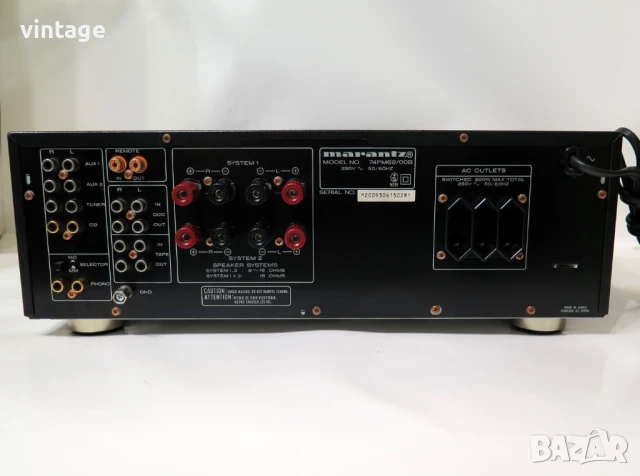Marantz PM-62, снимка 8 - Ресийвъри, усилватели, смесителни пултове - 51345649