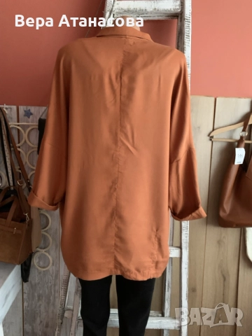 👜 Блейзър Amisu в цвят камел🔥, снимка 4 - Сака - 56315896