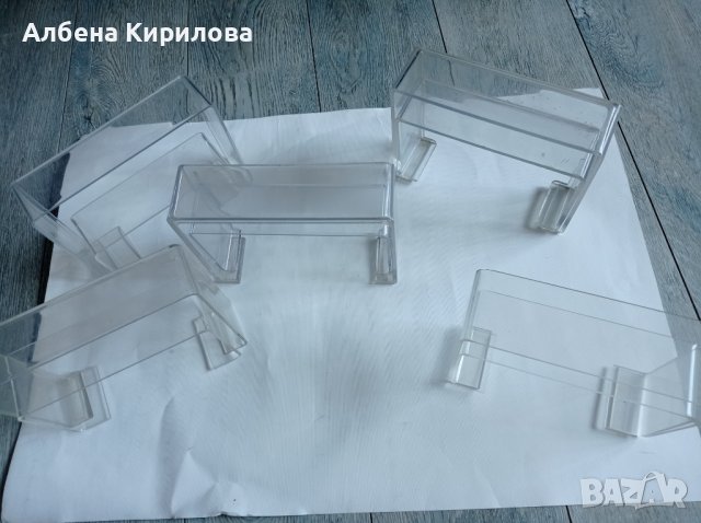Поставки за обувки прозрачни, по 2 броя в комплект, снимка 2 - Оборудване за магазин - 41480579