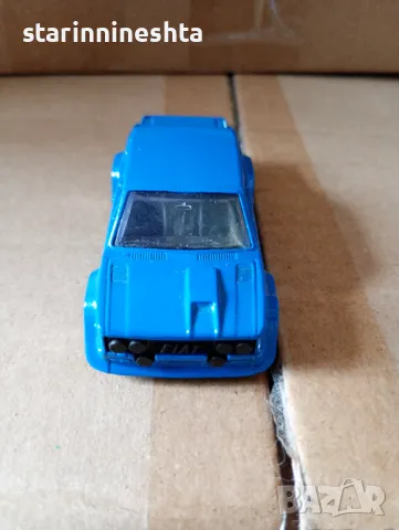 Fiat Abarth КОД синьо стар  мачбокс България български мачбокс количка метални колички , снимка 7 - Колекции - 48927903