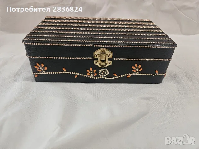 Бутикова кутия за бижута, снимка 4 - Декорация за дома - 55878816