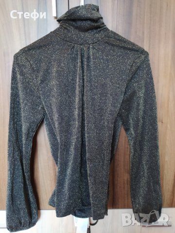 Дамска лъскава блуза Kiki Riki, снимка 5 - Блузи с дълъг ръкав и пуловери - 40651861