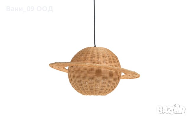 Ратанови полилей с дизайн "Планета"