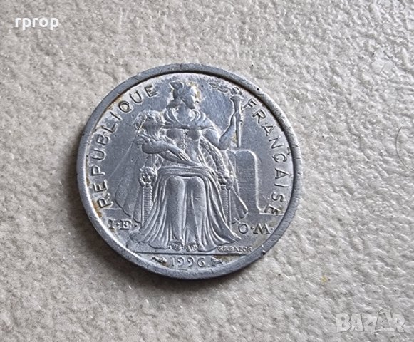 Монети .  Френска Полинезия.  2 и 20 франка 1996, 2014 година. Рядки., снимка 5 - Нумизматика и бонистика - 42228217
