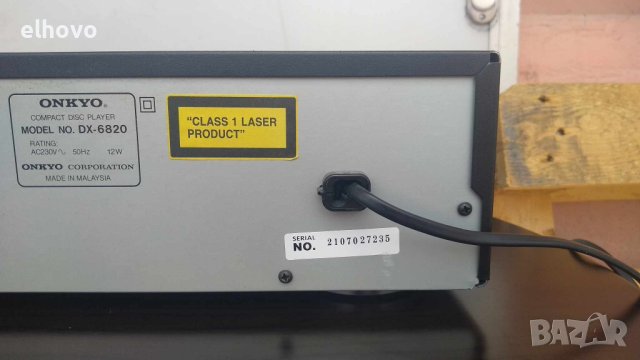 CD player ONKYO DX-6820, снимка 4 - Аудиосистеми - 41548515