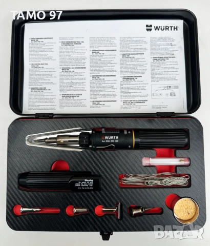 Wurth 0984 990 100 - Газов поялник неразличим от нов!