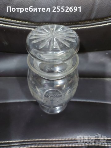 Кристален съд , снимка 3 - Антикварни и старинни предмети - 41886622