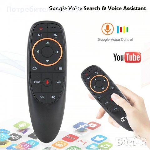 USB безжична мишка за TV BOX с гласови команди , снимка 1 - Дистанционни - 39975220