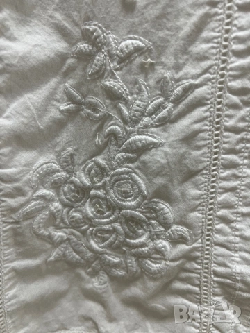 Блуза с бродерии. Винтидж, снимка 3 - Блузи с дълъг ръкав и пуловери - 53503453