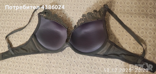 ПОДАРЯВАМ НОВ, МАСЛЕНОЗЕЛЕН СУТИЕН РАЗМЕР 85/С, снимка 4 - Бельо - 52823092