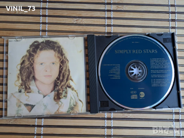 Simply Red – Stars, снимка 2 - CD дискове - 50952292