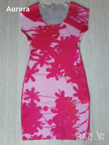 Animapop двулицева рокля неопрен, S, снимка 9 - Рокли - 44694267