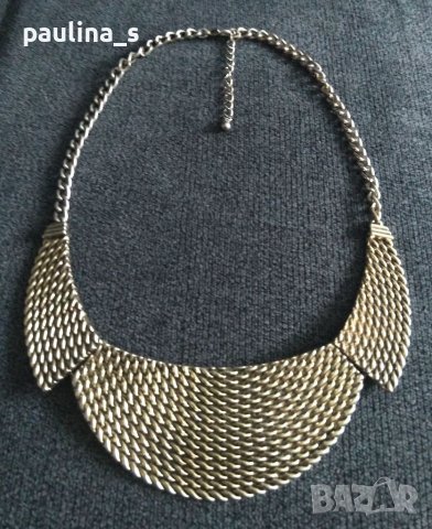 Колие тип чокър с оксидация 