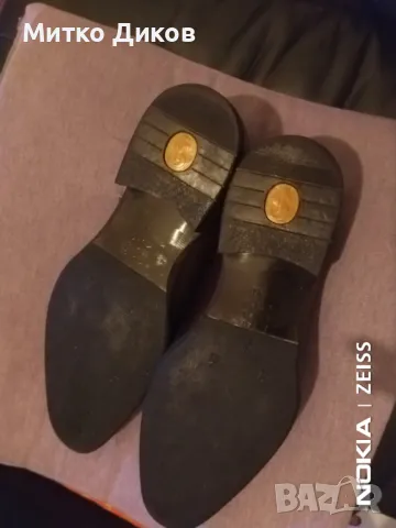 GIANNI маркови обувки официални естествена кожа № 42 реален като нови, снимка 13 - Официални обувки - 47947452