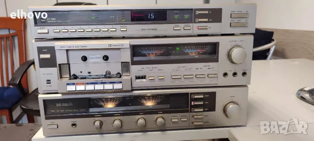 Стерео усилвател, дек, тунер Dual, снимка 2 - Ресийвъри, усилватели, смесителни пултове - 48413145