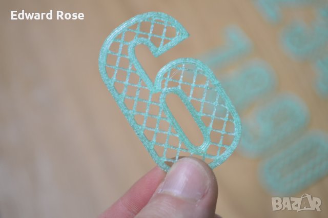 Цифри числа пластмасови, снимка 2 - Други - 40821780