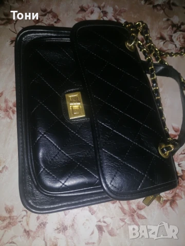 Нова Кожена Дамска Чанта , снимка 12 - Чанти - 50800516