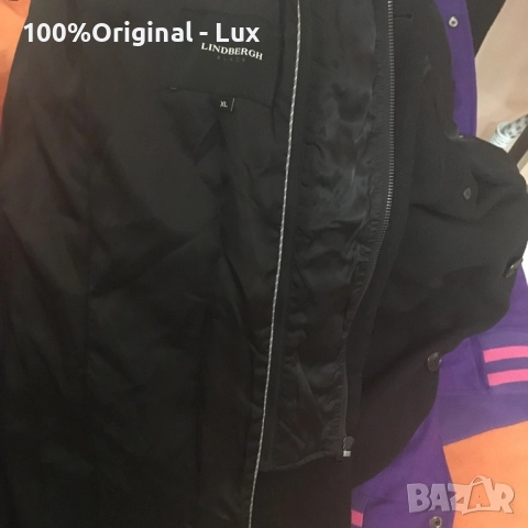 Lindbergh-Denmark-Вълна-мерино-Бизнес палто-2ХЛ, снимка 6 - Палта - 52697620