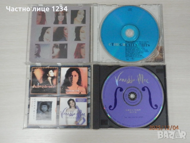 Madonna - Cher - Chris de Burgh - Vanessa Mae, снимка 3 - CD дискове - 48527505