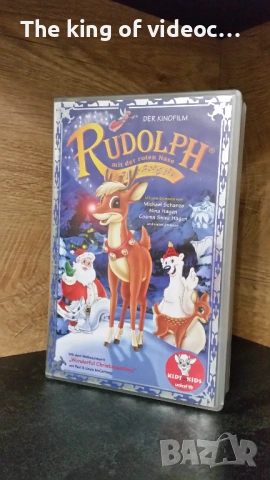 Видеокасета "  RUDOLPH " VHS  КАТО НОВА 
