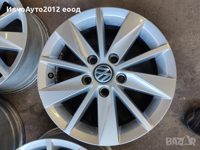 Алуминиеви джанти 15  vw golf 5.6.7 Фолксваген голф , снимка 9 - Гуми и джанти - 50663438