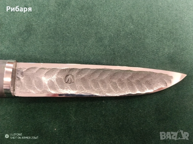 Якутски нож от кована стомана, снимка 6 - Ножове - 51953892