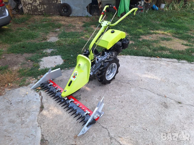 Палцова мулчираща тава с фреза косачка Grillo Italy