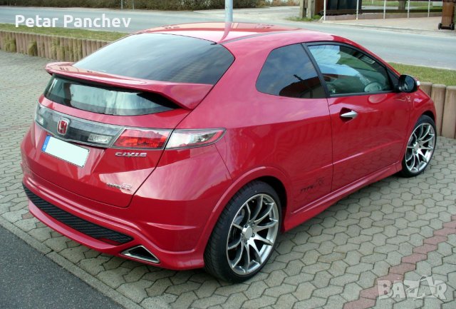 Type R спойлер за Honda Civic 8, снимка 1