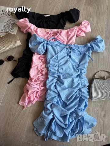 Стилна дамска рокля Различни цветове 