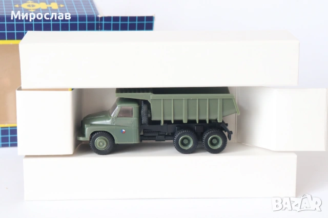 IGRA H0 1/87 TATRA САМОСВАЛ КАМИОН МОДЕЛ, снимка 2 - Колекции - 53644613