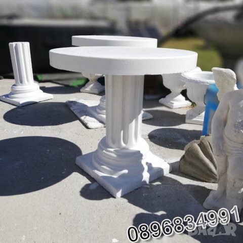 Градинска маса от бетон, снимка 5 - Градински мебели, декорация  - 35851990