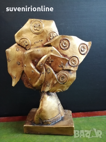 Декоративна статуетка Африканка, снимка 2 - Статуетки - 36195831