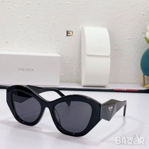 очила с калъф, кутия и ув защита prada , снимка 9 - Слънчеви и диоптрични очила - 51294021