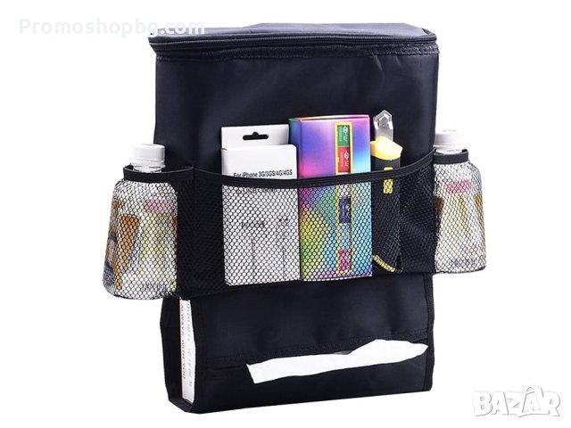 Органайзер за кола с термо отделение, Черен, снимка 2 - Аксесоари и консумативи - 41476945