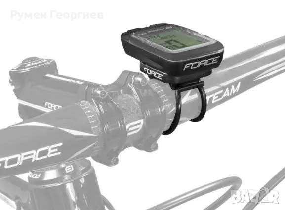 Велокомпютър FORCE WLS 20 FUNCTIONS, WIRELESS, снимка 4 - Аксесоари за велосипеди - 49201404