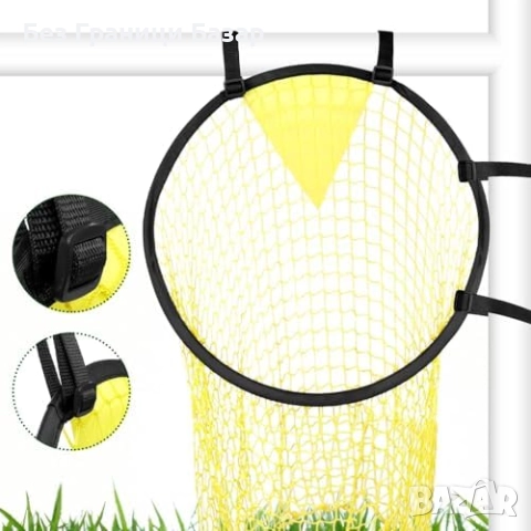 Нови 2 броя футболни мрежи за горни ъгли – тренировка на точност деца, снимка 2 - Футбол - 51941065