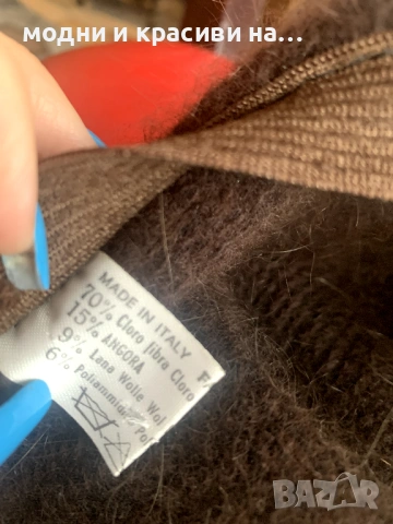 Дамски шапки федора- бордо и шоколадово кафяво, снимка 8 - Шапки - 53258018