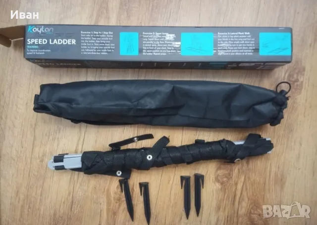 Тренировъчна бърза стълба Speed ladder 4 m, снимка 2 - Други спортове - 49529951
